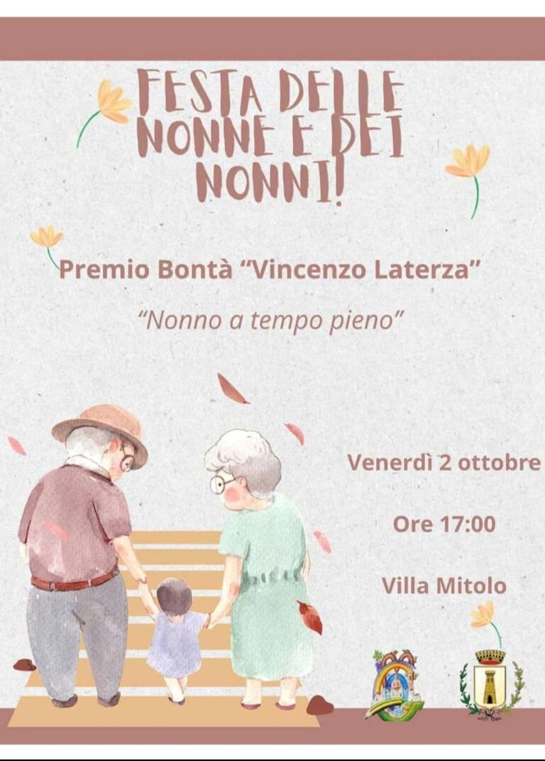 Festa delle nonne e dei nonni 2026